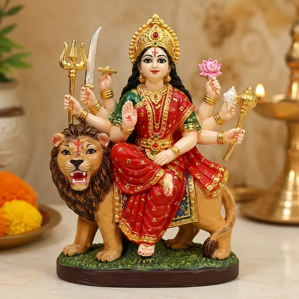 Dugra_maa_Clay_Murti_for_Puja_1_set