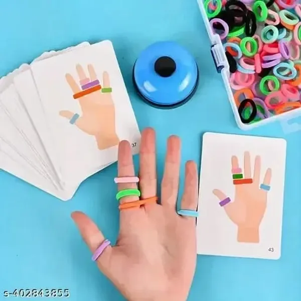 Finger-ring-toss-game