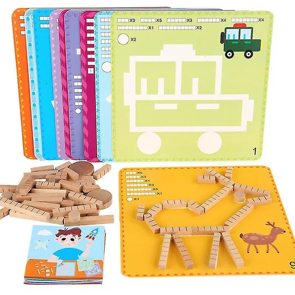 Multicolor_Wood_Shapes,_Mathematics,_Creativity_For_Kids