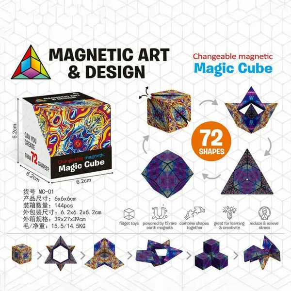 Multicolor_Plastic,_Magnet_3D_Puzzle_For_Kids