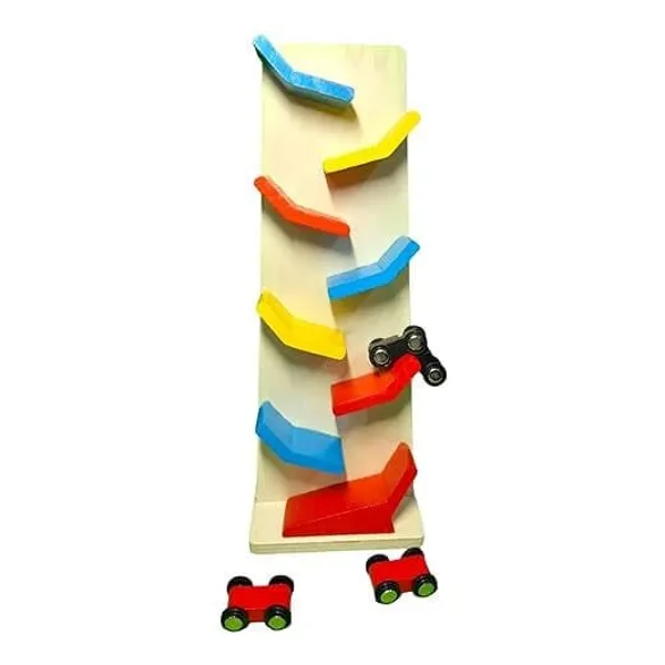 Wooden-Slippery-car