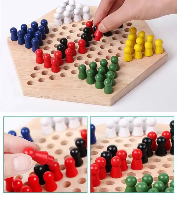 Wooden-Chinese-checker