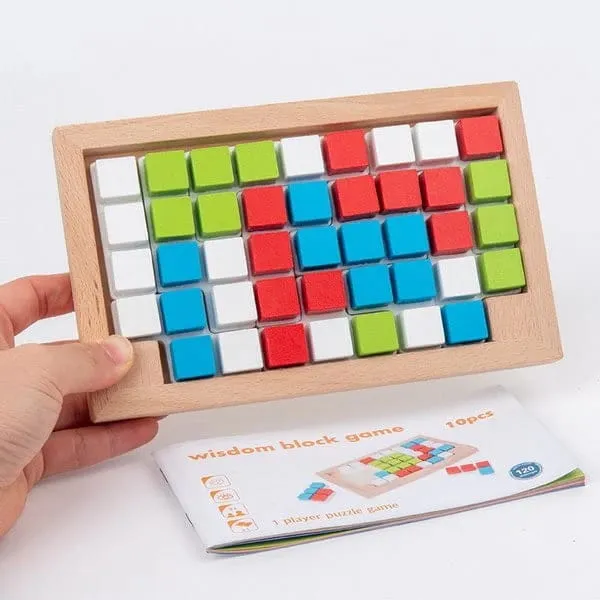 Multicolor_Wood_Puzzle,_Building_Blocks,_Shapes,_Spatial_Thinking_For_Kids