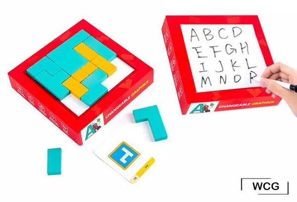 Multicolor_Wood_Magnetic_Puzzle,_Patterns,_Shapes_For_Kids