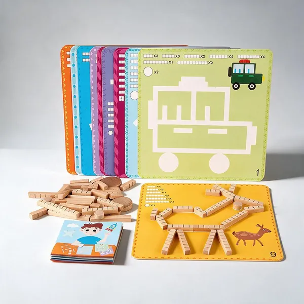 Multicolor_Wood_Shapes,_Mathematics,_Creativity_For_Kids