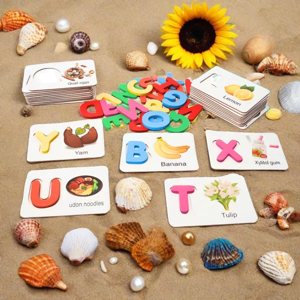 English-letter-identification-card