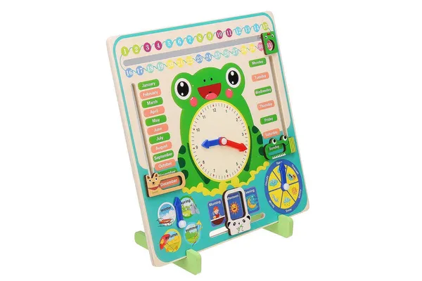 Multicolor_Wood_Date_And_Time,_Seasons_For_Kids