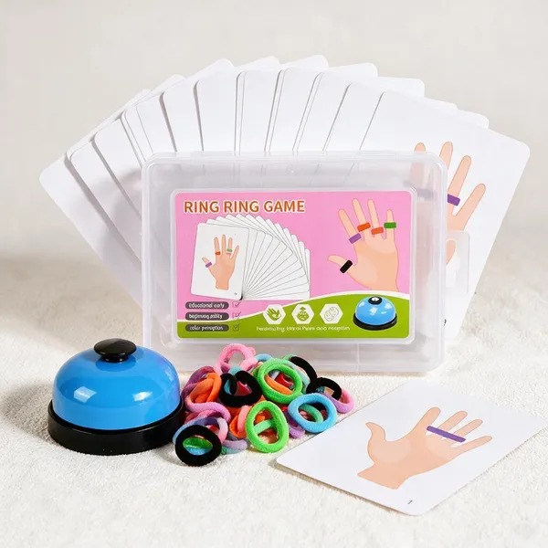 Finger-ring-toss-game