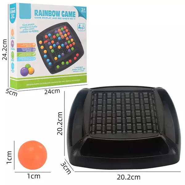 Rainbow-balls-game