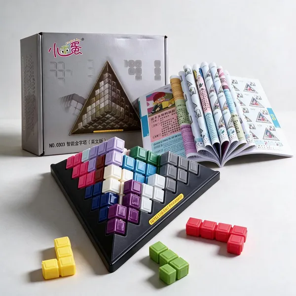 Multicolor_Plastic,_Cardboard_Board_Game,_3D_Puzzle,_3D_Tetris,_Shape_Recognition,_Spatial_Intelligence_For_Kids