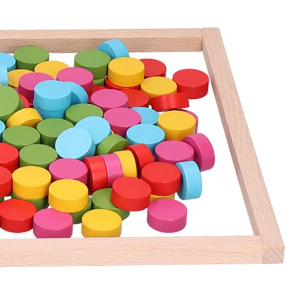 Multicolor_Wood_Board_Game,_Strategy,_Pattern_For_Kids