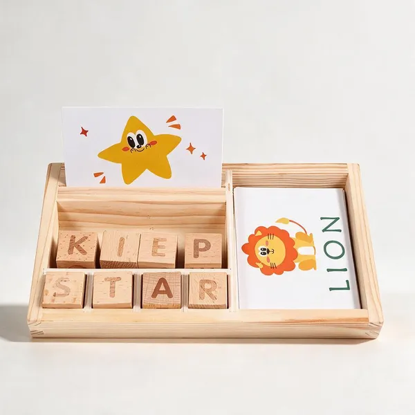 Wooden-alpha-cube-letters