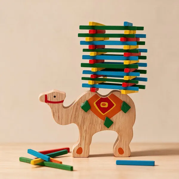 Wooden-camel-balance