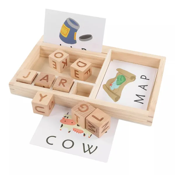 Wooden-alpha-cube-letters