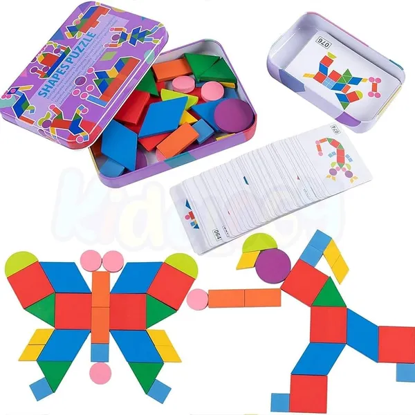 Shape-shuffle-tin-puzzle