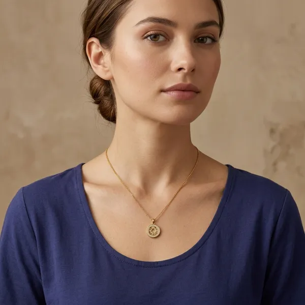Coin_Shape_Pendant_For_Women