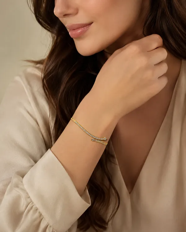 White_Diamond_Bracelet_For_Women
