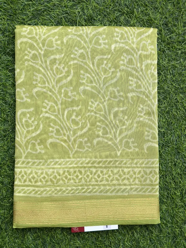 Green_Maheshwari_Silk_saree_For_Women