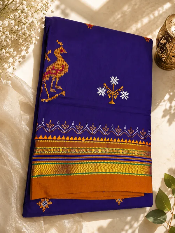 Royal_Blue_Silk_Cotton_Kasuthi_silk_cotton_saree_For_Women