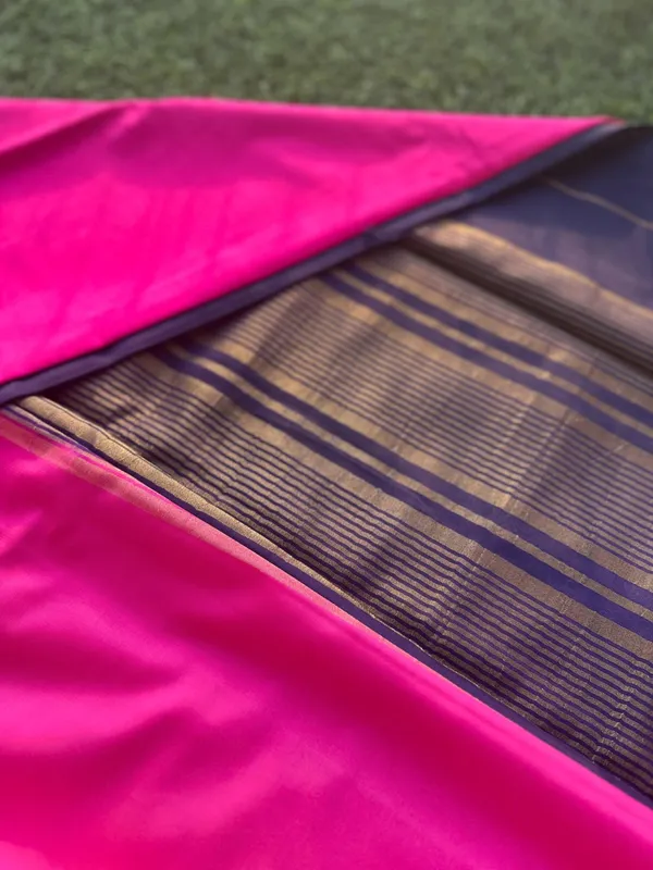 Pink_Crepe_Silk_(Semi_Mysore)_Saree_For_Women
