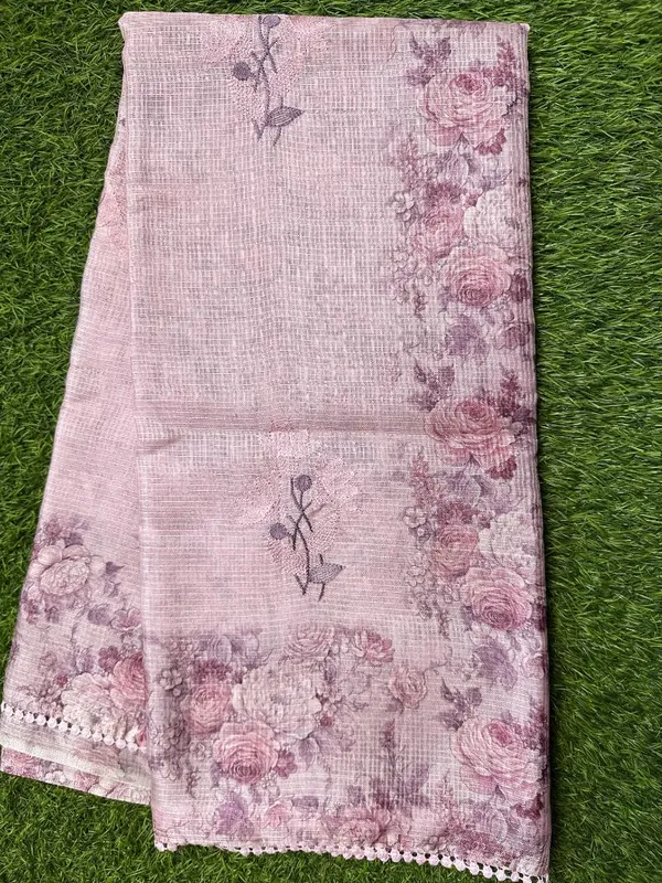 Pink_Semi_Kota_saree_For_Women
