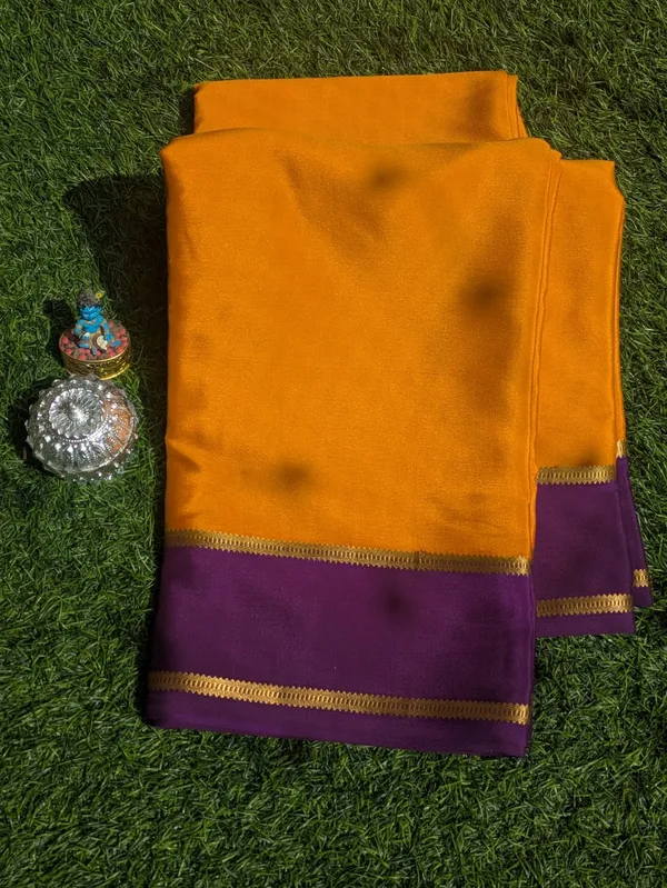 Yellow_Pure_Silk_saree_For_Women