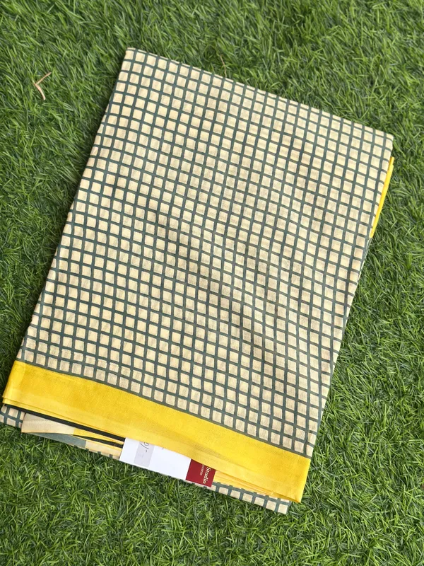 Black_And_Yellow_Cotton_saree_For_Women
