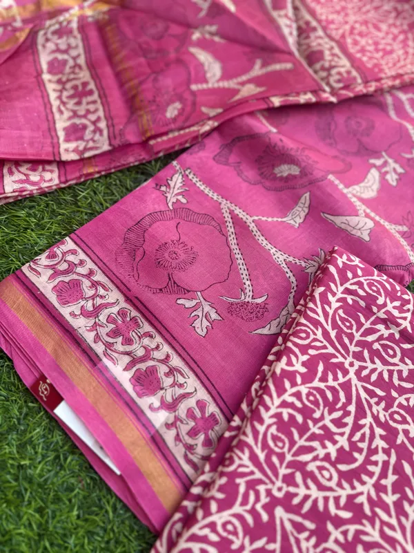 Pink_Chanderi_Silk_Dress_Material_For_Women