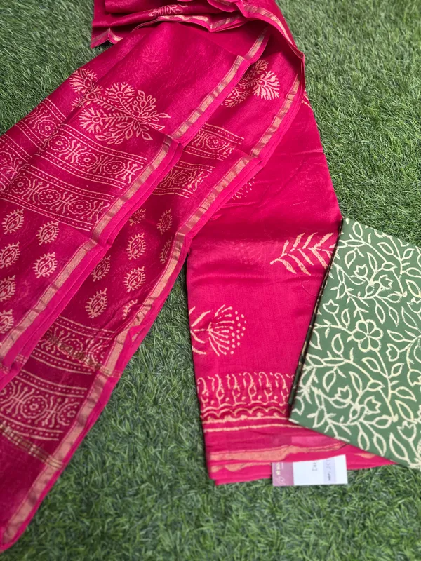 Pink_Chanderi_Silk_Dress_Material_For_Women