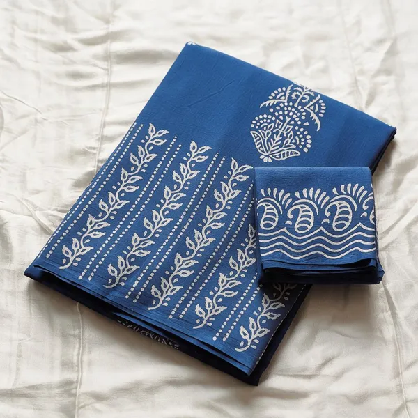 Blue_Cotton_Mulmul_Printed_Saree_for_Women