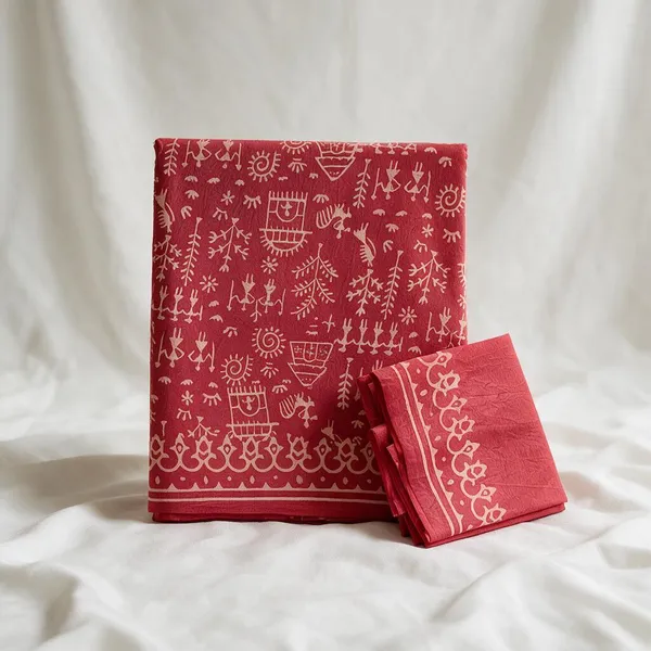 Red_Cotton_Mulmul_Printed_Saree_for_Women