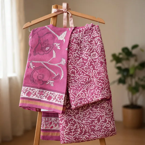 Pink_Chanderi_Silk_Dress_Material_For_Women
