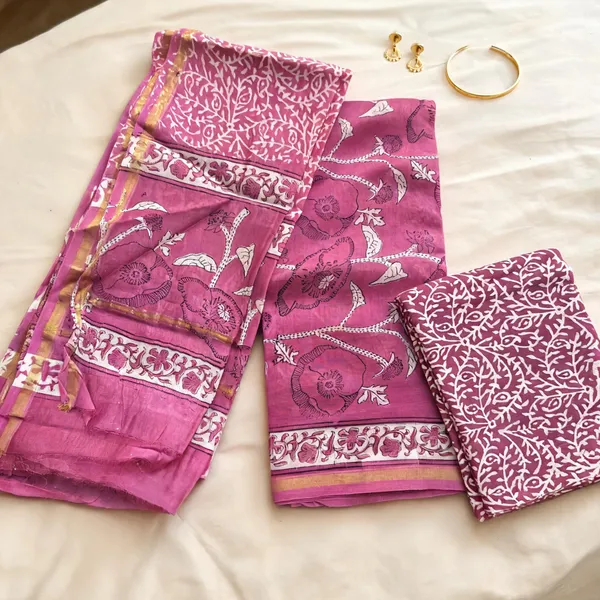 Pink_Chanderi_Silk_Dress_Material_For_Women