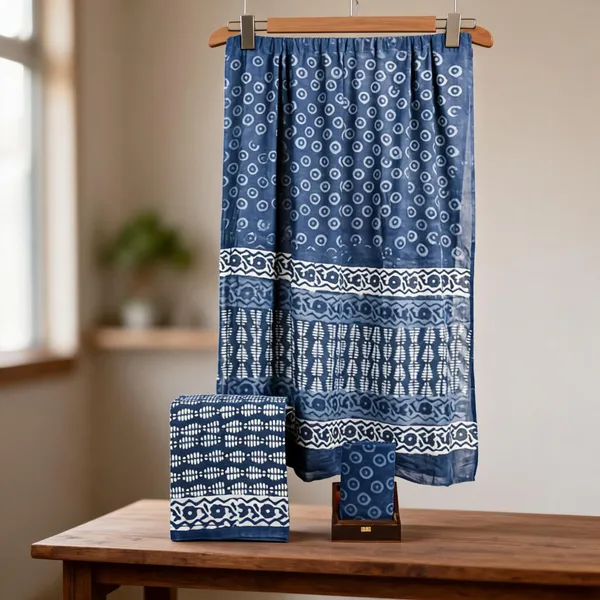 Navy_Blue_Cotton_Dress_Material_For_Women