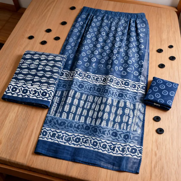 Navy_Blue_Cotton_Dress_Material_For_Women