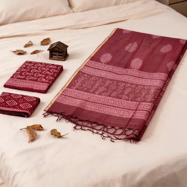 Maroon_Cotton_Kota_Dress_Material_For_Women