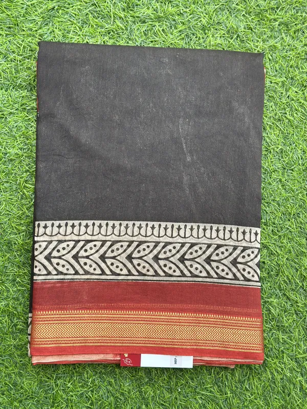 Black_Maheshwari_Silk_saree_For_Women