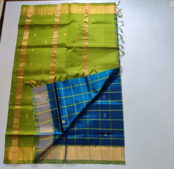 Blue_silk_cotton_saree_For_Women