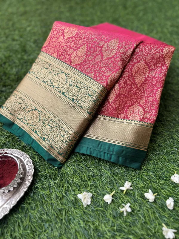 Maroon_Kanchivaram_Semi_Silk_saree_For_Women
