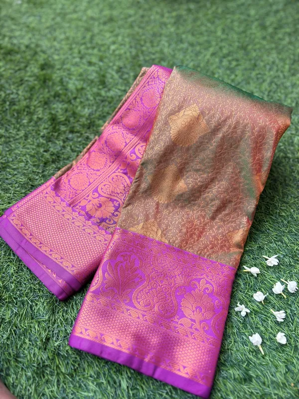 Purple_Kanchivaram_Semi_Silk_saree_For_Women
