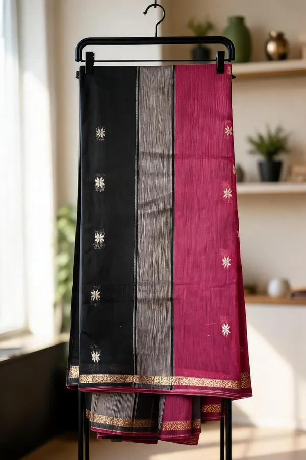 Pink_Maheshwari_Silk_Cotton_saree_For_Women