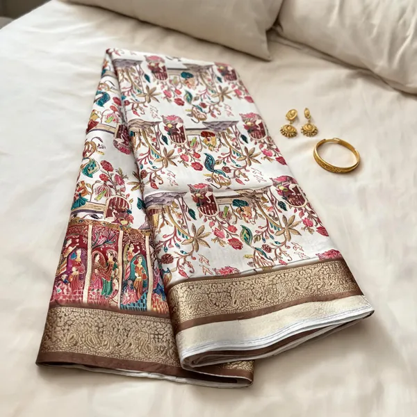 White_Printed_Soft_Silk_saree_For_Women
