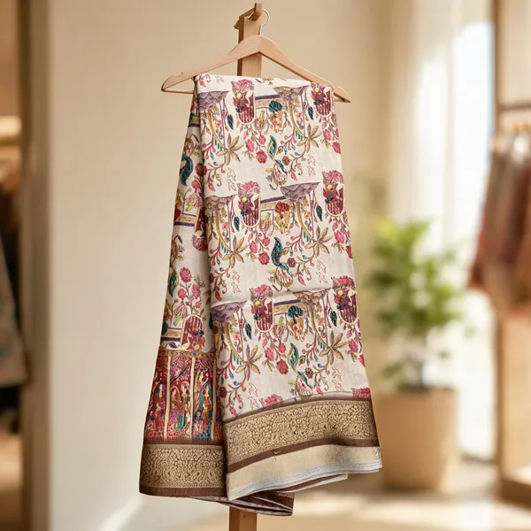 White_Printed_Soft_Silk_saree_For_Women