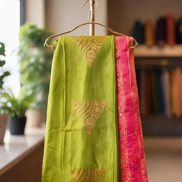 Green_Soft_Silk_saree_For_Women