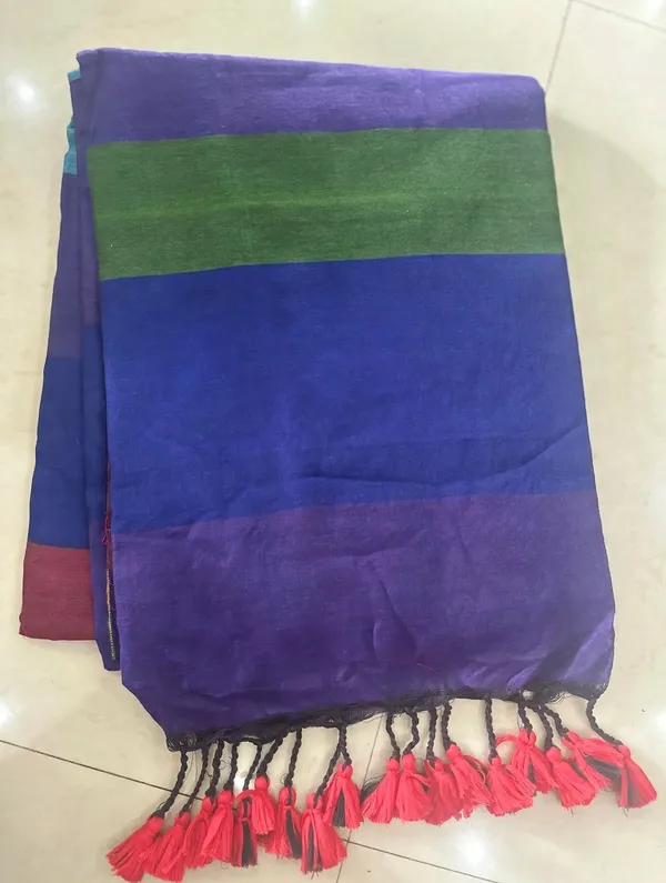 Multicolor_Striped_Saree_for_Women