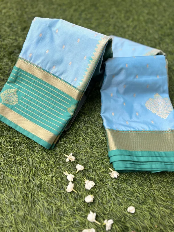 Blue_Kanchivaram_Semi_Silk_saree_For_Women