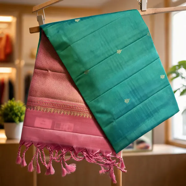 Green_Pure_Kanchivaram_Handloom_Soft_Silk_saree_For_Women