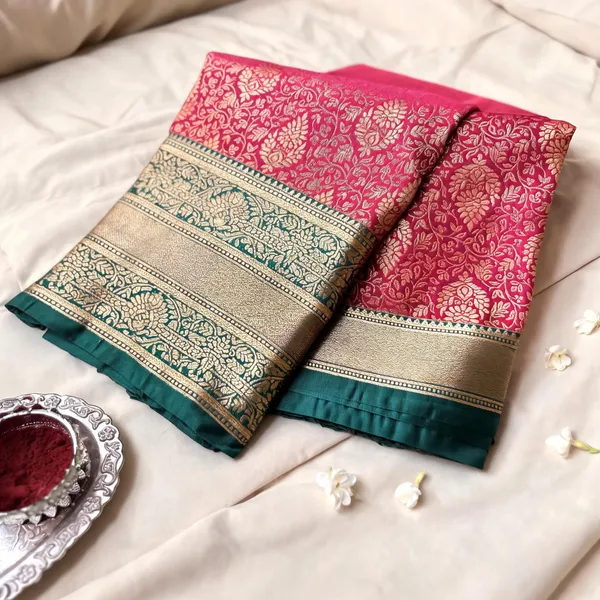 Maroon_Kanchivaram_Semi_Silk_saree_For_Women