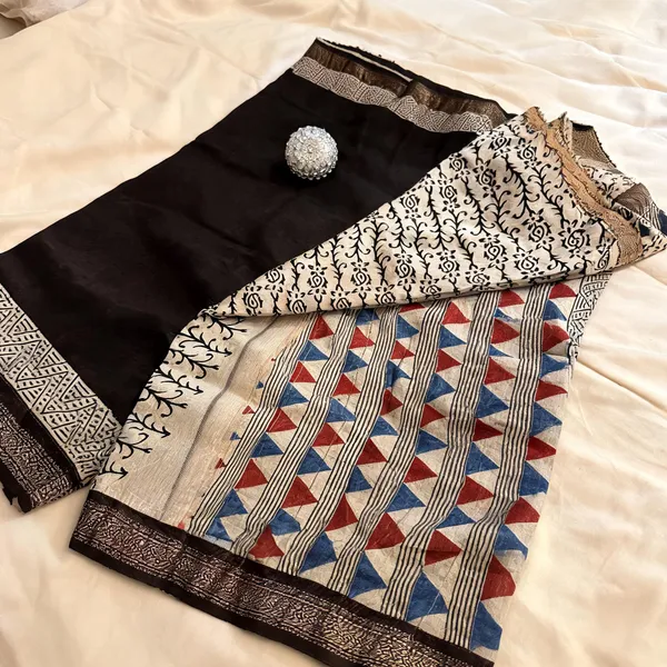Black_Maheshwari_Silk_Saree_For_Women