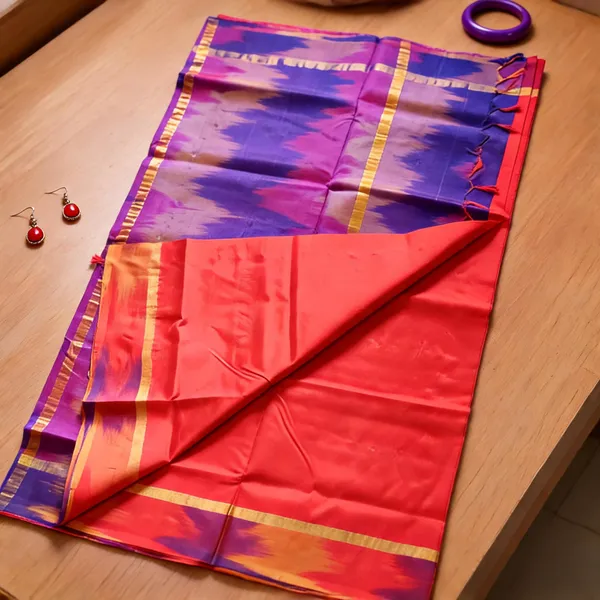 Red_And_Purple_silk_cotton_saree_For_Women